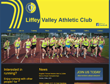 Tablet Screenshot of liffeyvalleyac.com